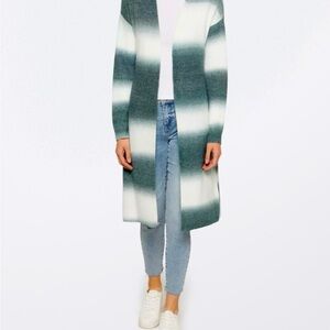 BCBGeneration Long Ombré Cardigan